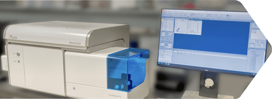 Lab offers Flow cytometer, Flow cytometry, cell sorting